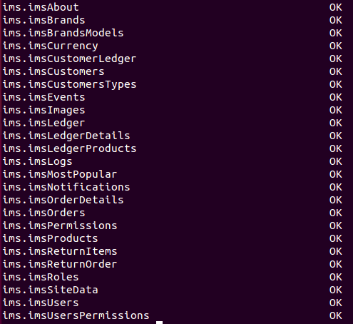 database-tables-check