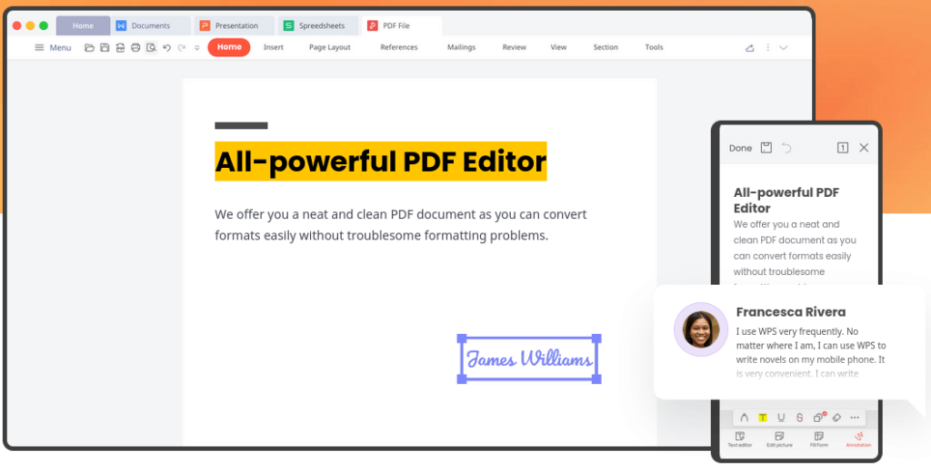 WPS-pdf-editor