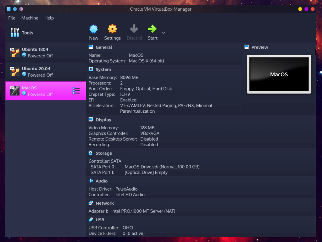 Virtualbox-main-screen