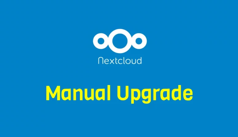 nextcloud-manual-upgrade