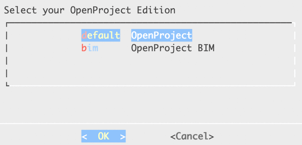 openproject-default-installation