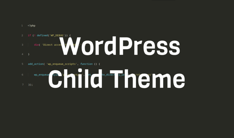WordPress-child-theme