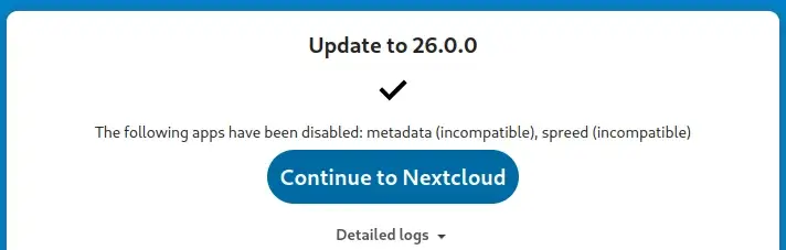 continue-to-nextcloud-after-update