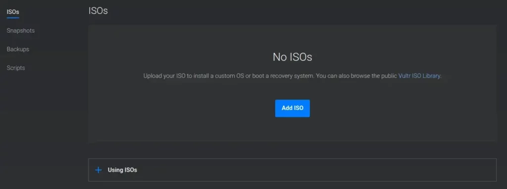 vultr-iso-dashboard