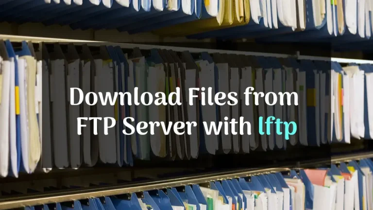 Download-Files-from-FTP-Server-with-lftp