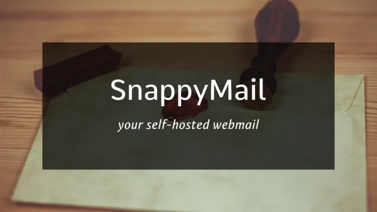 How-to-setup-SnappyMail-as-your-Webmail