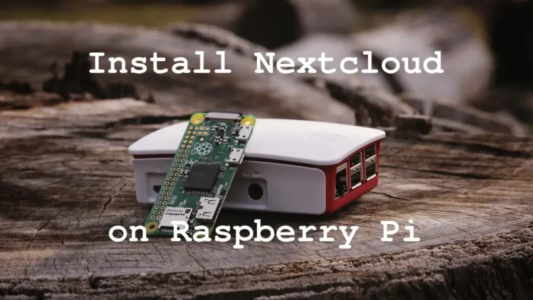 How-to-install-Nextcloud-on-Raspberry-Pi