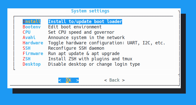 orangepi-select-install-boot-loader