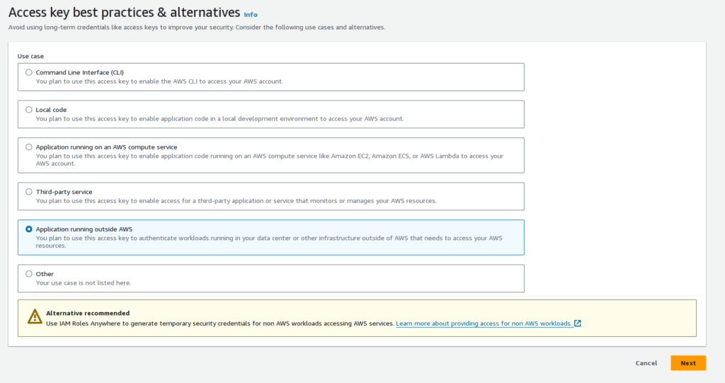 aws-iam-user-access-secret-keys